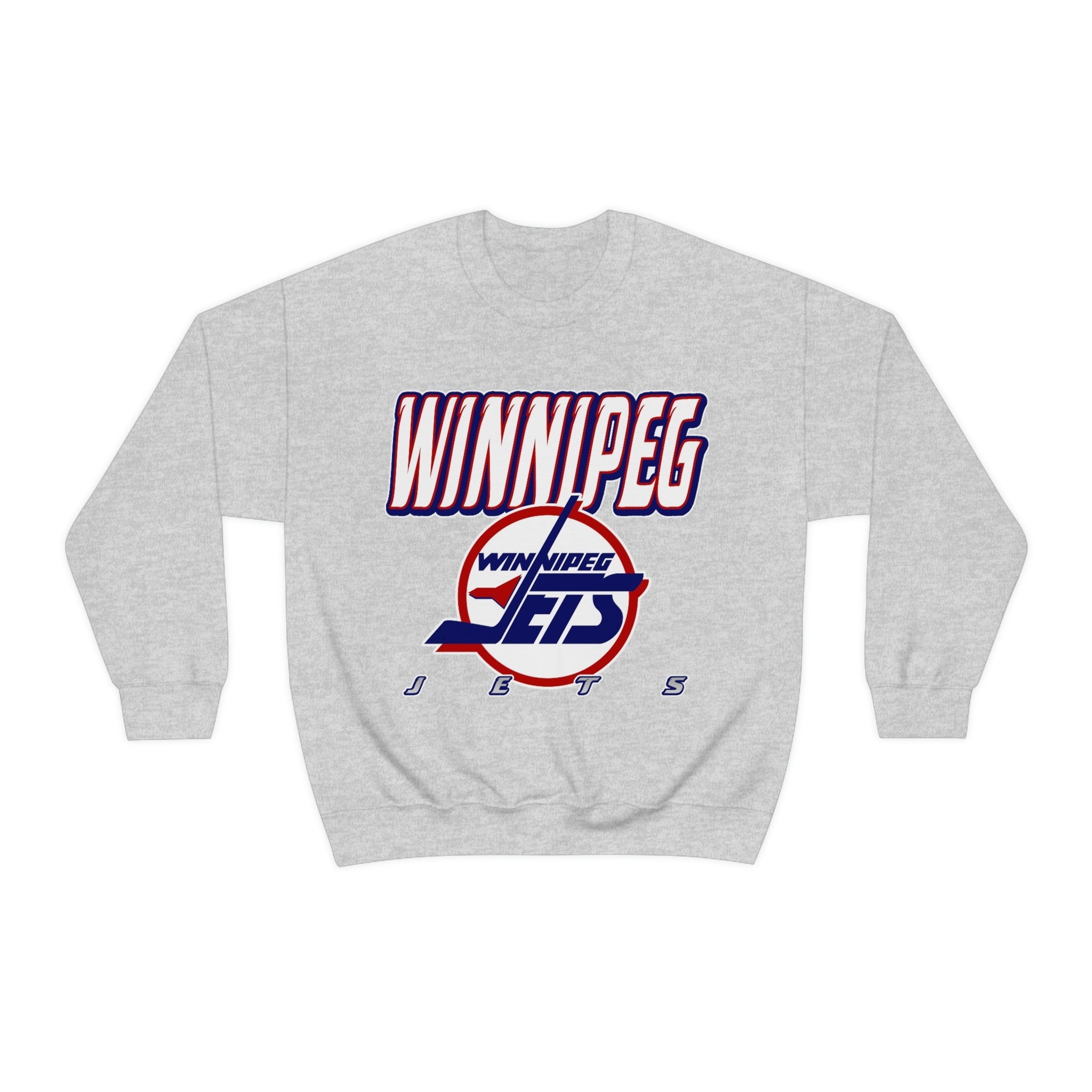 Winnipeg Jets Vintage 1980's NHL Crewneck Sweatshirt Hoodie Shirt Gifts for Fans - Image 3