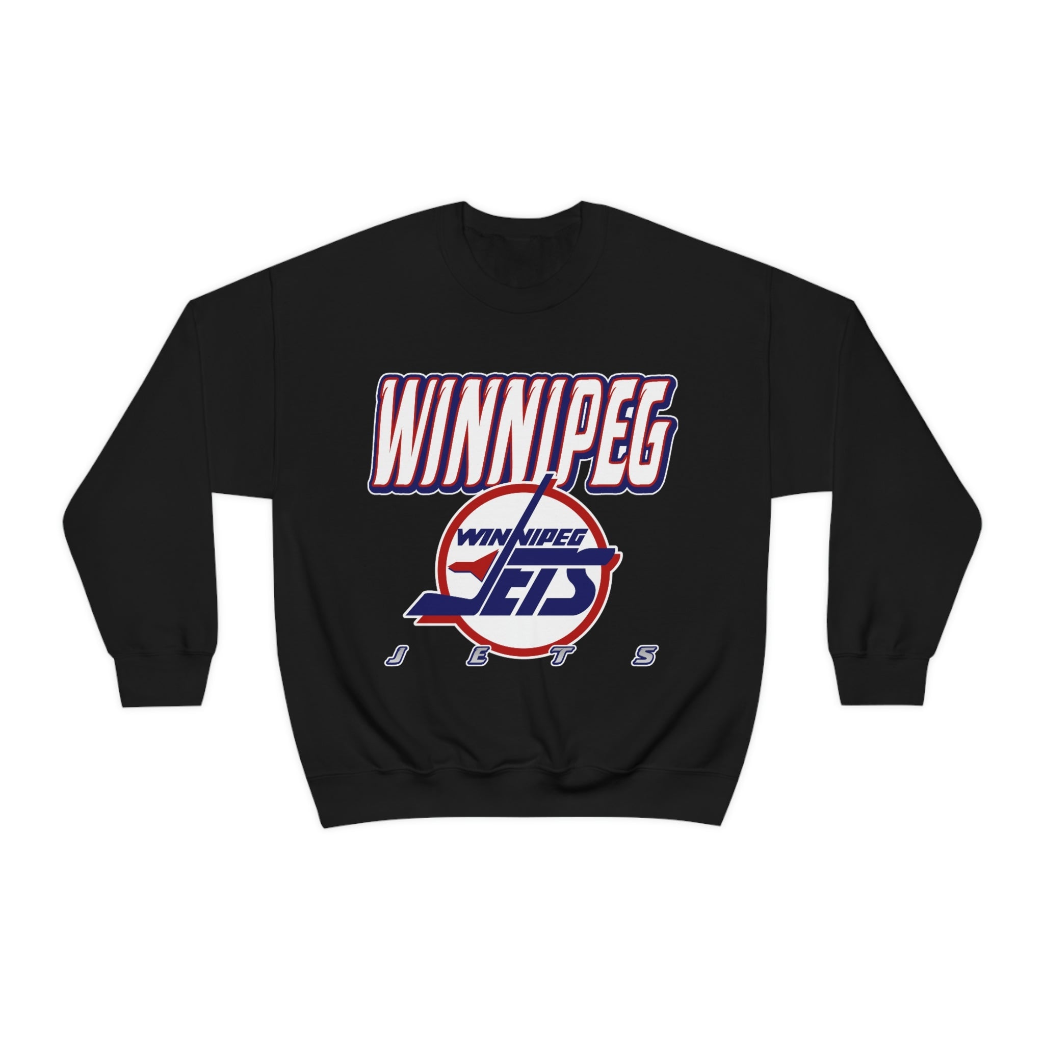 Winnipeg Jets Vintage 1980's NHL Crewneck Sweatshirt Hoodie Shirt Gifts for Fans - Image 4