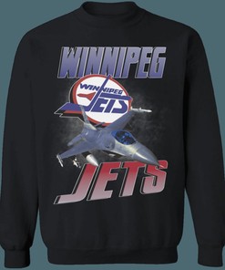 Winnipeg Jets Vintage NHL Crewneck Sweatshirt Hoodie Shirt Gifts for Fans
