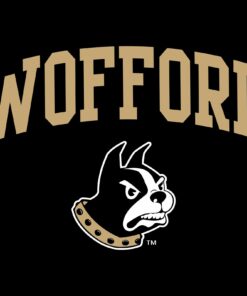 Wofford Terriers Arch Logo Shirt Sweatshirt Pullover Hoodie Reprinted Full Color Full Size