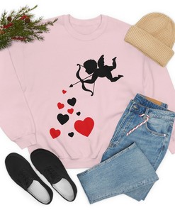 Womens Valentines Day Sweatshirt, Womens Valentines Day Sweater, Valentines Day Shirt, Couples Unisex Crewneck Sweatshirt