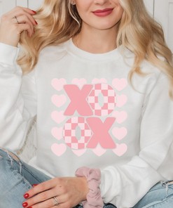 XOXO Valentines Day Sweatshirt, Hugs and Kisses Sweater, Valentines Day
