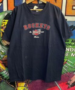 Y2K NBA Houston Rockets Tshirt Sweatshirt Hoodie Crewneck Sweatshirt Pullover Reprinted Full Color Full Size Gifts for NBA Fans