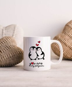 You Are My Penguin Mug, Birthday Anniversary Christmas Gift For Her Him, Valentine's Day, Boyfriend Girlfriend Wife