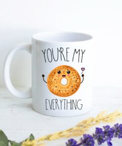 You're My Everything Mug, Valentines Day Gift, Boyfriend Girlfriend Anniversary Gift, Husband Gift, Valentine's Day Mug