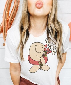 Ziggy Cartoon Shirt, 1970s Valentines Comic Tshirt, Best Friend Unisex Tee