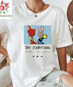 Zootopia Playlist Crewneck Sweatshirt, Animal Kingdom Shirt, Disney Family Shirts, Disney Shirt For Men Women and Kids