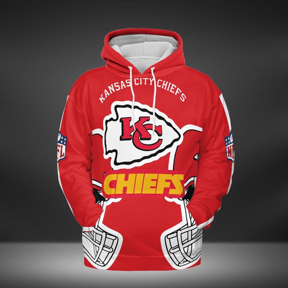 Nfl Kansas City Chiefs 3D All Over Print Zip Up Hoodie Options - Image 2