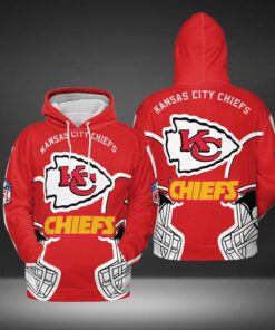 Nfl Kansas City Chiefs 3D All Over Print Zip Up Hoodie Options