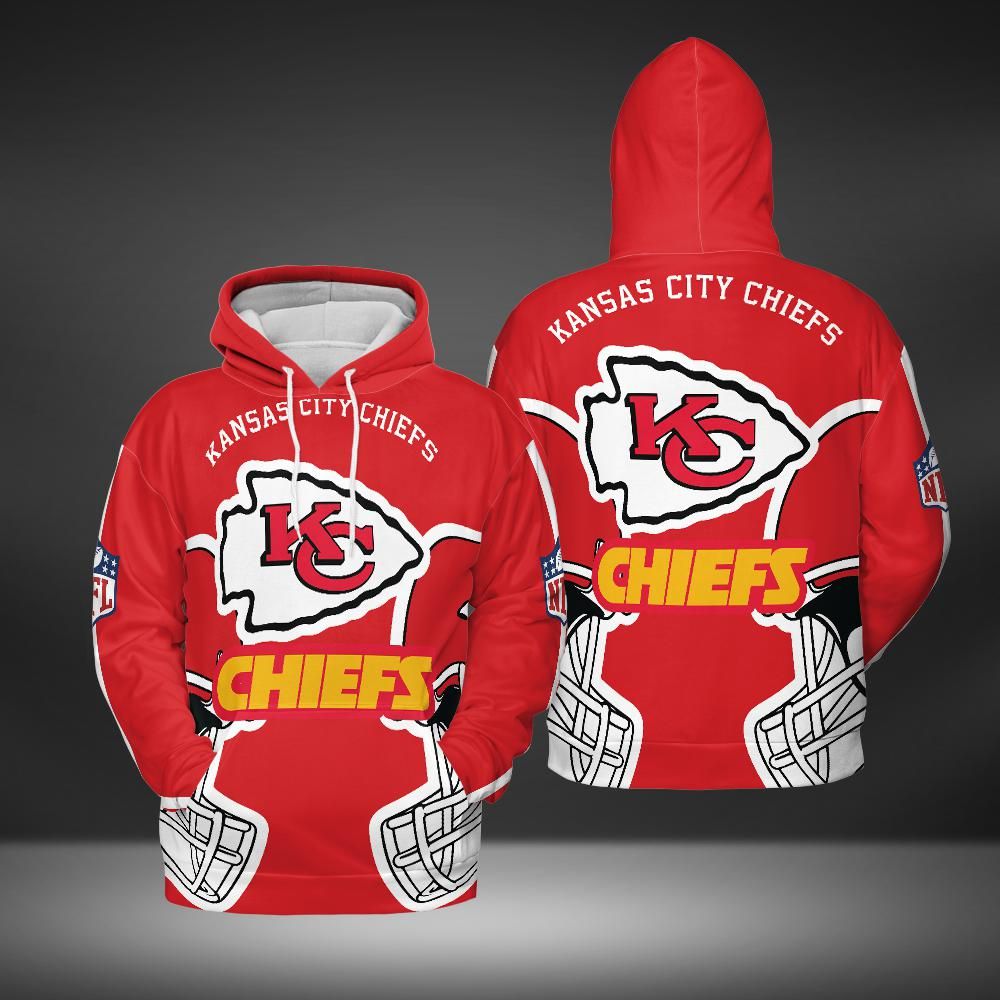 Nfl Kansas City Chiefs 3D All Over Print Zip Up Hoodie Options