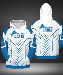 Detroit Lions Nfl Men And Women 3D All Over Print Zip Up Hoodie