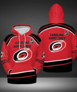 Carolina Hurricanes Nhl Team 3D All Over Print Hoodie With Zip Up Option Show Your Team Spirit