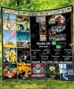 12 Years Of Breaking Bad 2008-2020 Quilt Blanket Bedding Set