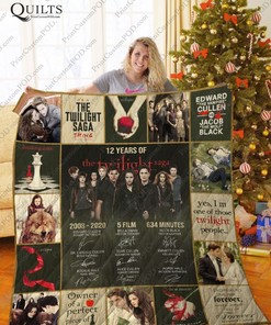 12 Years Of The Twilight Saga Quilt Blanket Bedding Set