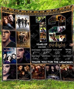 12 Years Of Twilight 2008-2020 Quilt Blanket Bedding Set