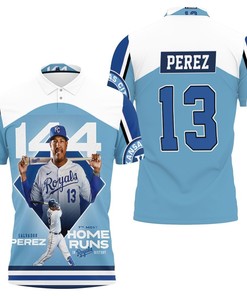 13 Perez Kansas City Royals City Polo Shirt All Over Print Shirt 3d T-shirt