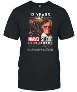 13 Years 2008 2021 Marvel Studios Full T Shirt