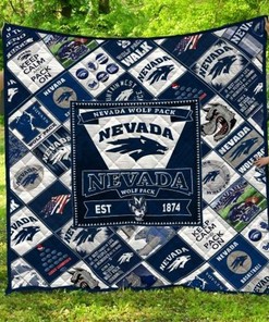 14 Ncaa Nevada Wolf Pack Collection Collected Collection Quilt Blanket Bedding Set
