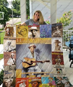 14 Of His Greatest Country Hits Hank Williams Collection Quilt Blanket Bedding Set