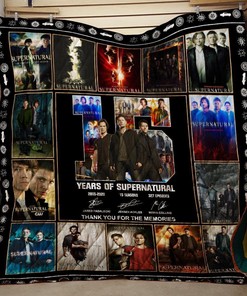 15 Years Of Supernaturals 02 Quilt Blanket Bedding Set