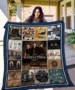 15 Years Of Supernaturals Quilt Blanket Bedding Set