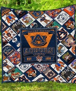 16 Ncaa Auburn Tigers Great Quilt Blanket Bedding Set