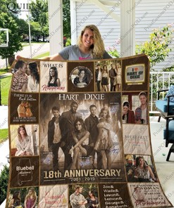 18th Anniversary Hart Of Dixie Quilt Blanket Bedding Set