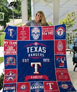 1972 Mlb Texas Rangers Quilt Blanket