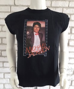 1984 Vintage Michael Jackson Billie Jean Thriller Tshirt