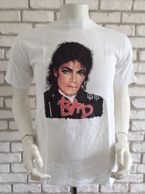 1989 Vintage Michael Jackson Bad Tshirt