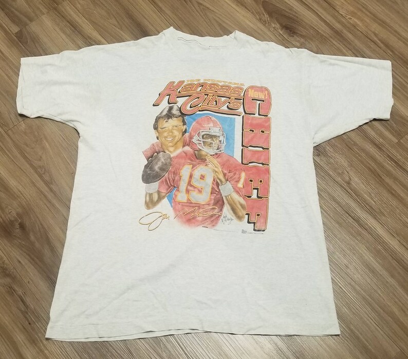 1993 Vintage Kansas city chiefs shirt,90s Kansas city chiefs shirt - Image 2
