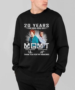 20 Years 2002 2022 Mgmt Signatures Thank You For The Memories T-Shirt
