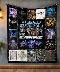 20 Years Of Avenged Sevenfold Covers Quilt Blanket Bedding Set