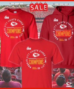2023 Super Bowl LVII T-Shirt Kansas City Chiefs Champions T-shirt For Fan #4