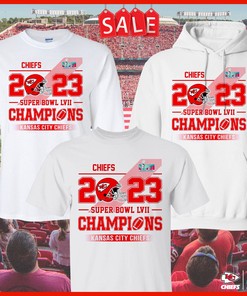 2023 Super Bowl LVII T-Shirt Kansas City Chiefs Champions T-shirt For Fan #5