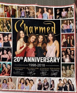 20th Anniversary Charmed Quilt Blanket Bedding Set