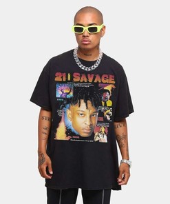 21 Savage And Metro Boomin Drop Limited Edition Savage Mode Ii Rap T-Shirt