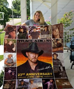 23rd Anniversary 19 2019 Trace Adkins Quilt Blanket Bedding Set