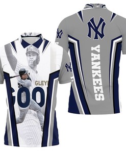 25 New York Yankees Gleyber Torres Polo Shirt All Over Print Shirt 3d T-shirt
