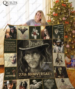 27th Anni Bram Stoker's Dracula Quilt Blanket Bedding Set