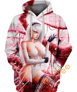 2b After Fight Hoodie 3D