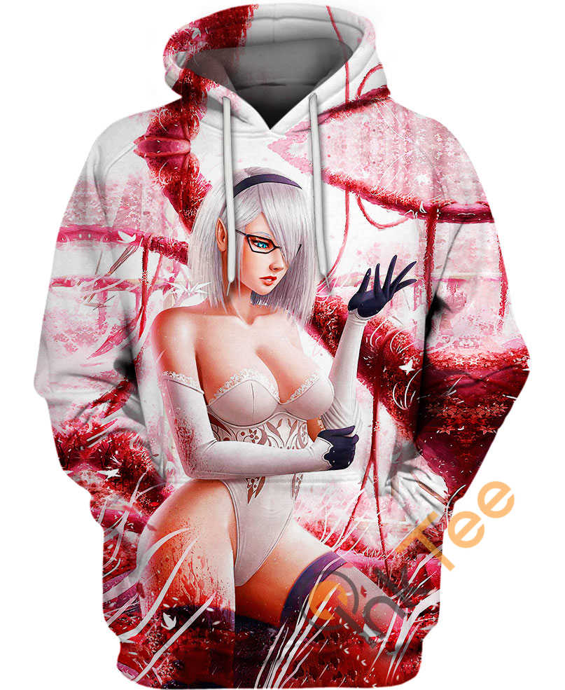 2b After Fight Hoodie 3D