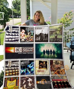 3 Doors Down Band Quilt Blanket Bedding Set