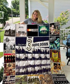 3 Doors Down Quilt Blanket Bedding Set