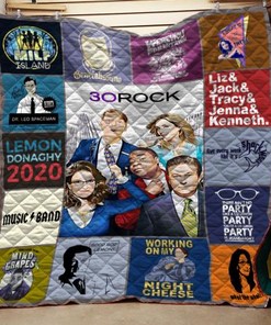 30 Rock Quilt Blanket Bedding Set for Home Décor