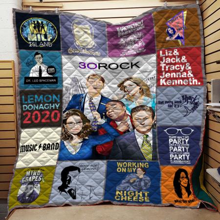 30 Rock Quilt Blanket Bedding Set for Home Décor