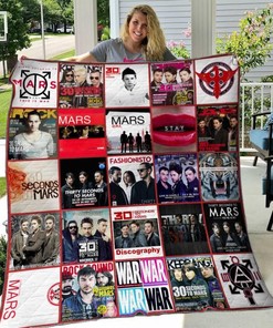 30 Seconds to Mars Quilt Blanket Bedding Set for Home Décor