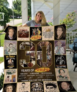 30 Years Of Seinfeld For Fans Collection Quilt Blanket Bedding Set