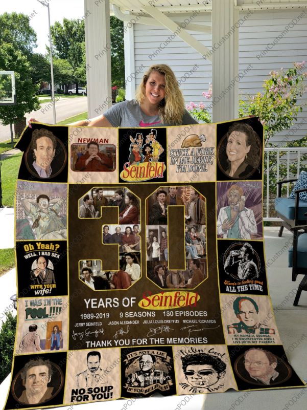 30 Years Of Seinfeld For Fans Collection Quilt Blanket Bedding Set