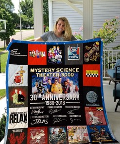 30th Anniversary Mystery Science Theater 3000 Quilt Blanket Bedding Set